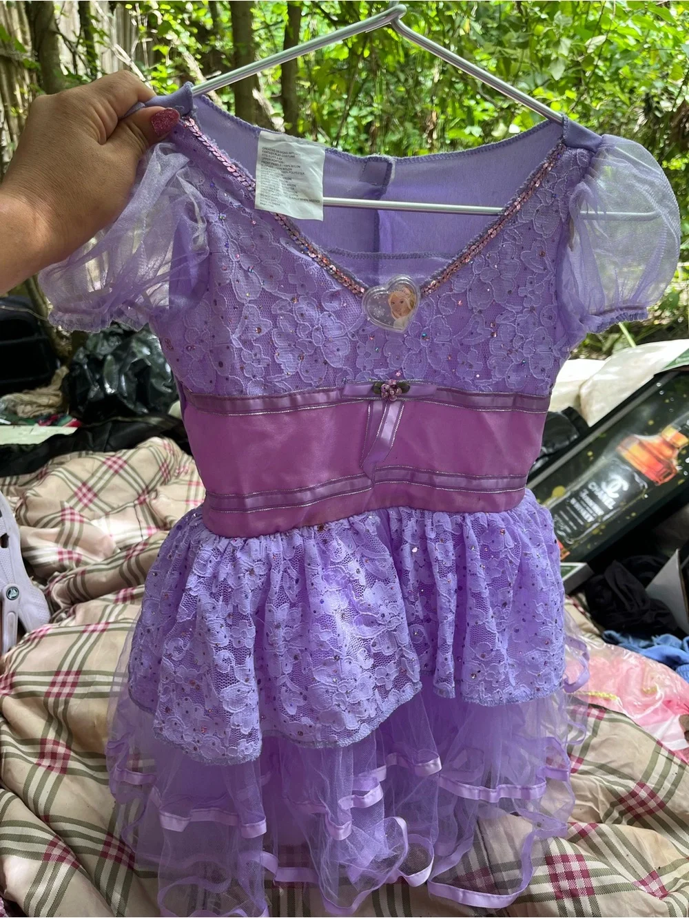 Barbie Lilac Layered Tulle Princess Dress
